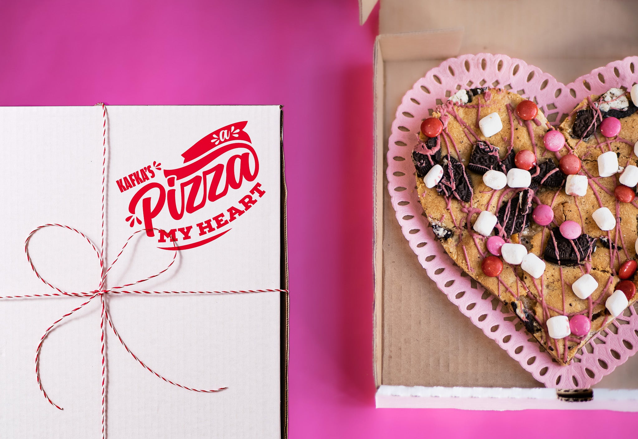 A Heart Shaped Pizza Cookie - SOLD OUT! – Kafkas Coffee
