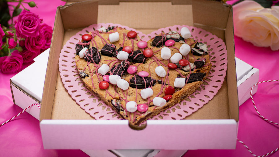 A Heart Shaped Pizza Cookie - SOLD OUT!